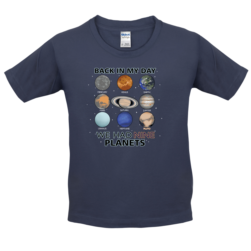t shirt with planets