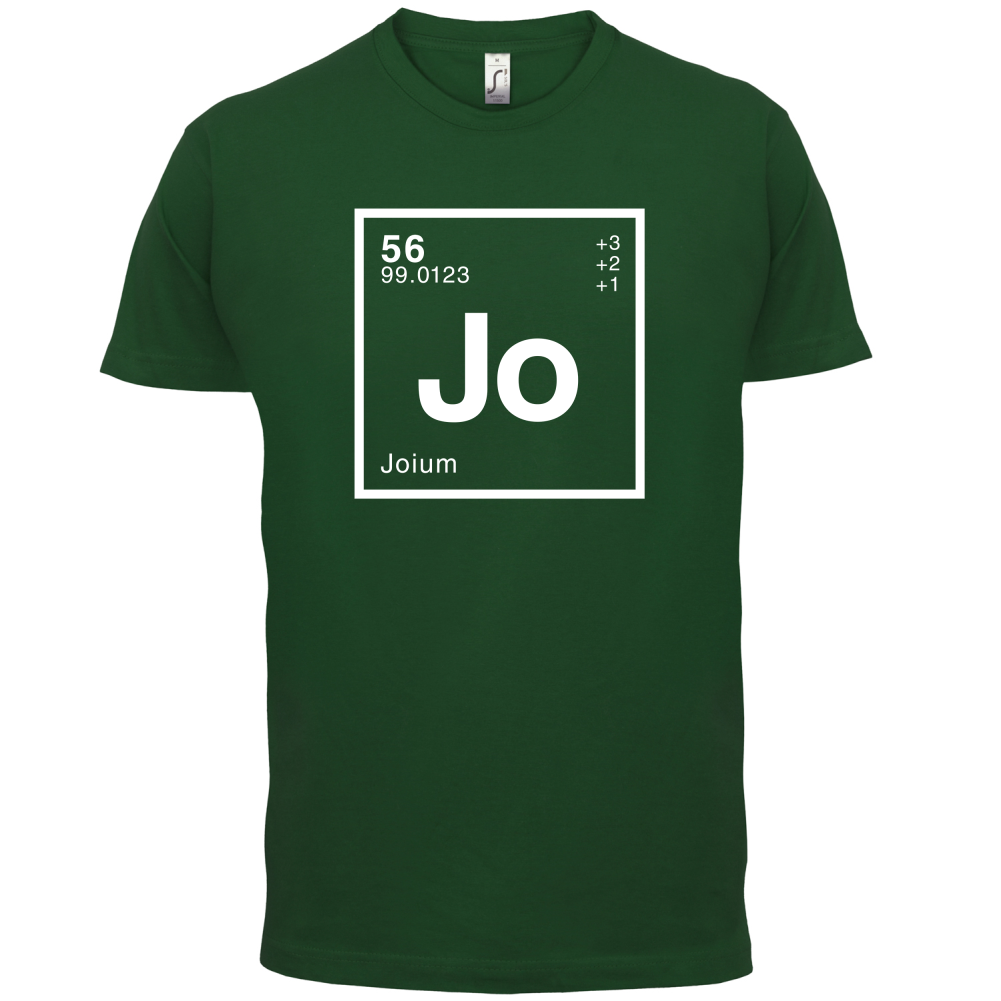 JO Periodic Element Mens TShirt Geeky / Chemistry 13 Colours eBay