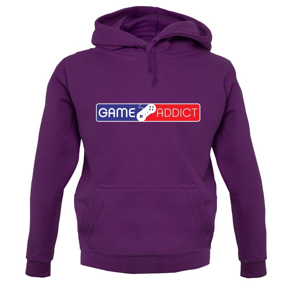 Game Addict - Unisex Hoodie / Hooded Top - Gaming / Xbox / Online - 12 ...